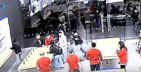 ABD'deki Apple Store'a hırsızlar dadandı