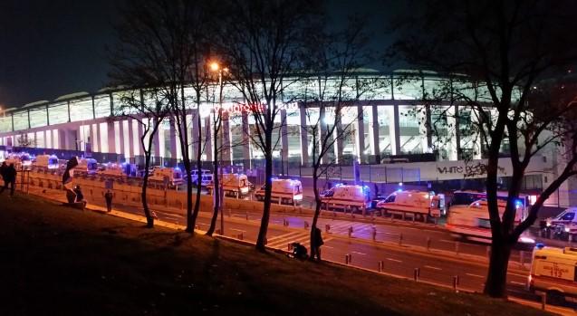 Beşiktaş Arena Stadı yakınında şiddetli patlama