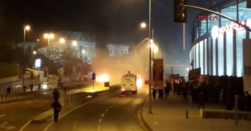Beşiktaş Arena Stadı yakınında şiddetli patlama