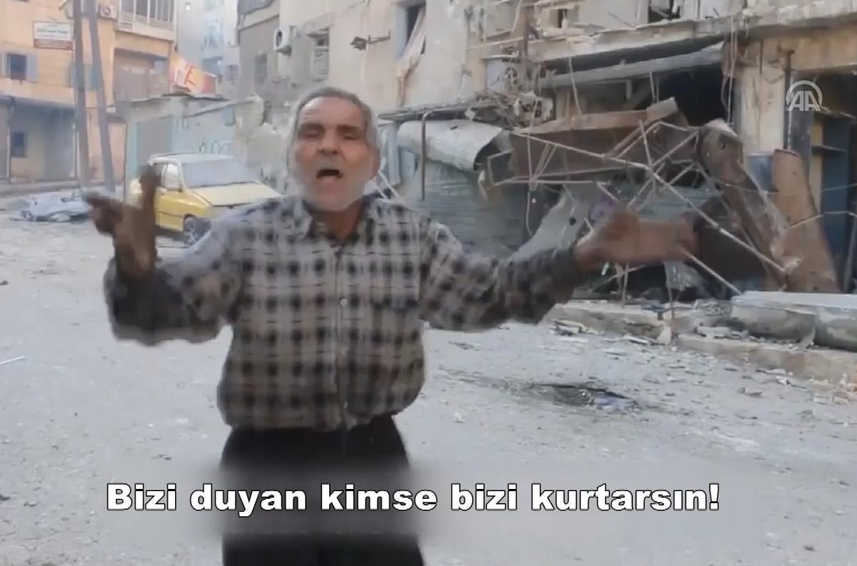 Halep halkının yardım çığlığı