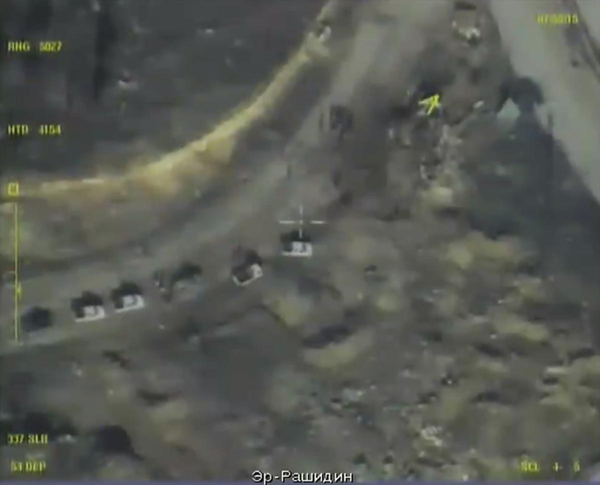 Konvoylar Halep'ten çıkıyor