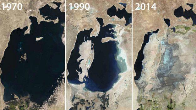 Google Earth'ın gözünden 32 yıl önce Dünya