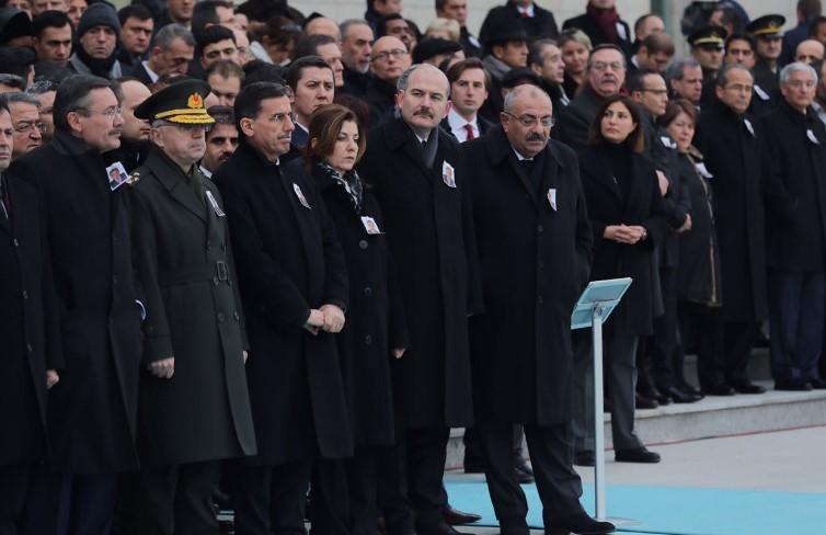 Rus büyükelçiye veda