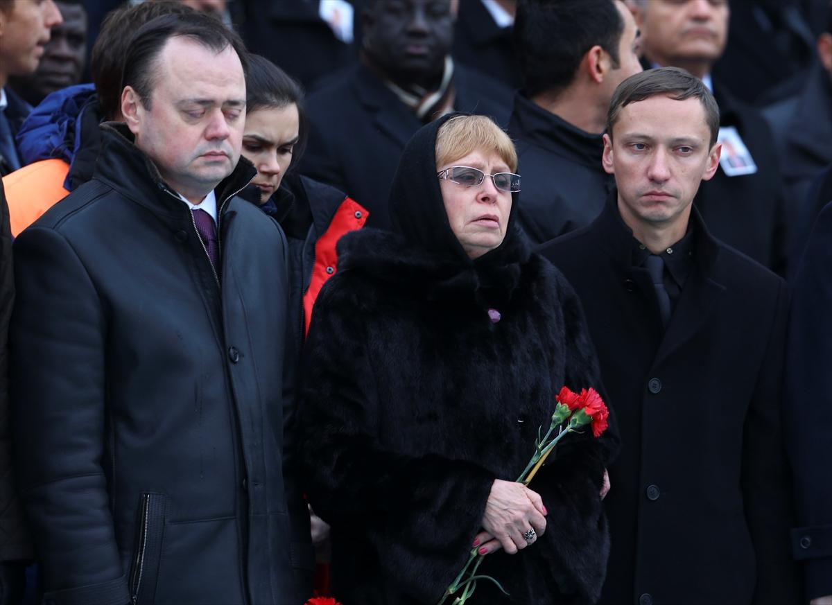 Rus büyükelçiye veda