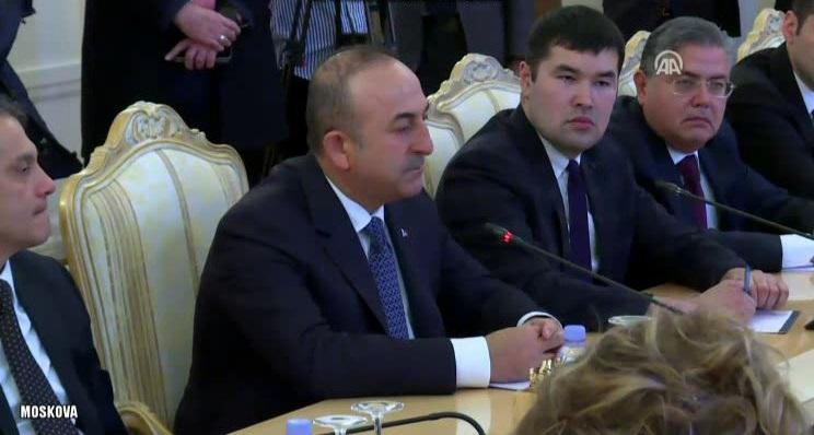 Lavrov-Çavuşoğlu görüşmesi