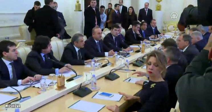 Lavrov-Çavuşoğlu görüşmesi