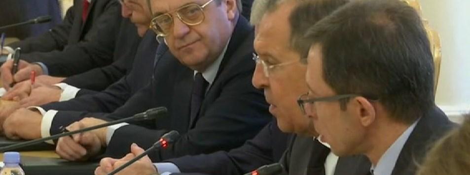 Lavrov-Çavuşoğlu görüşmesi