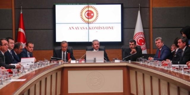 Anayasa değişikliği teklifi komisyonda
