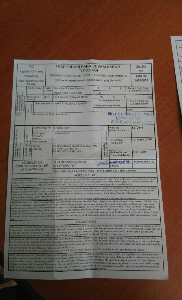 Osmancık'ta 8 kez radara yakalandı