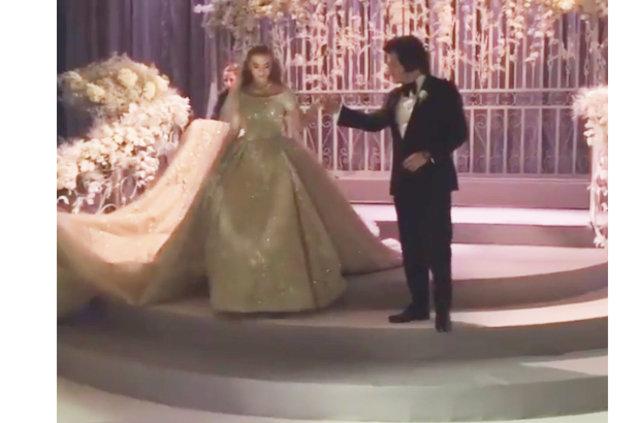 Ali Ağaoğlu kızı Sena'yı evlendirdi