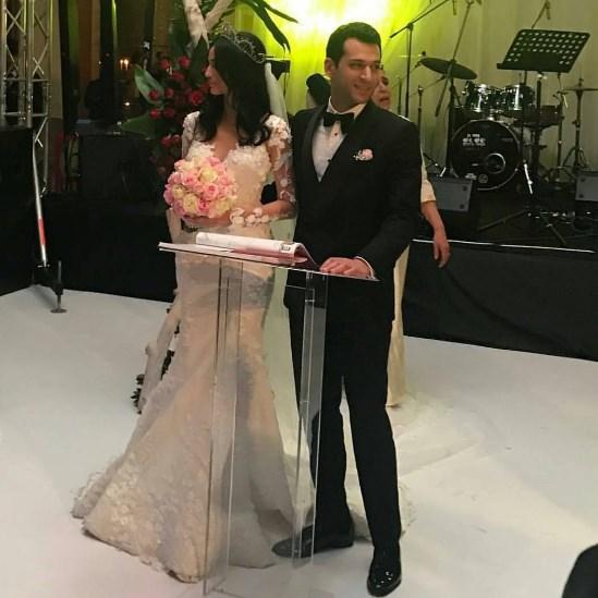 Murat Yıldırım ve Imane Elbani evlendi
