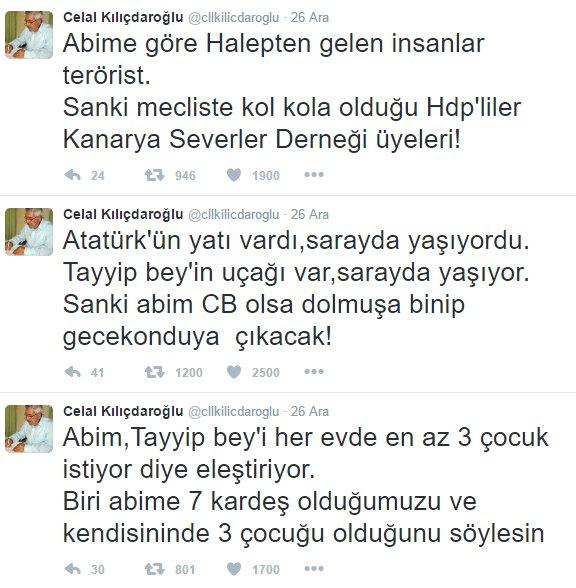 Celal Kılıçdaroğlu'ndan abisine eleştiriler