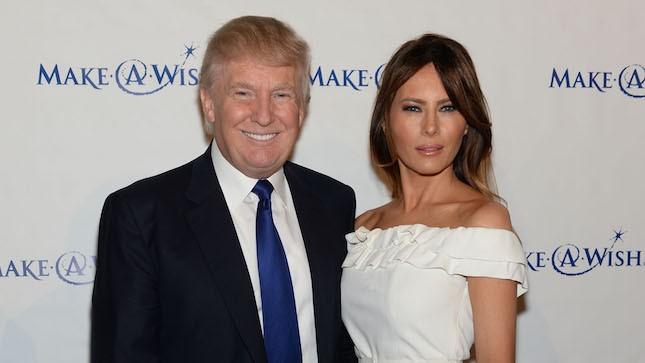 Trump çiftinden kilise ziyareti