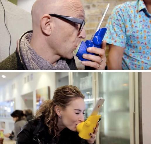 Sanal öpüşme cihazı yapay dudak Kissenger