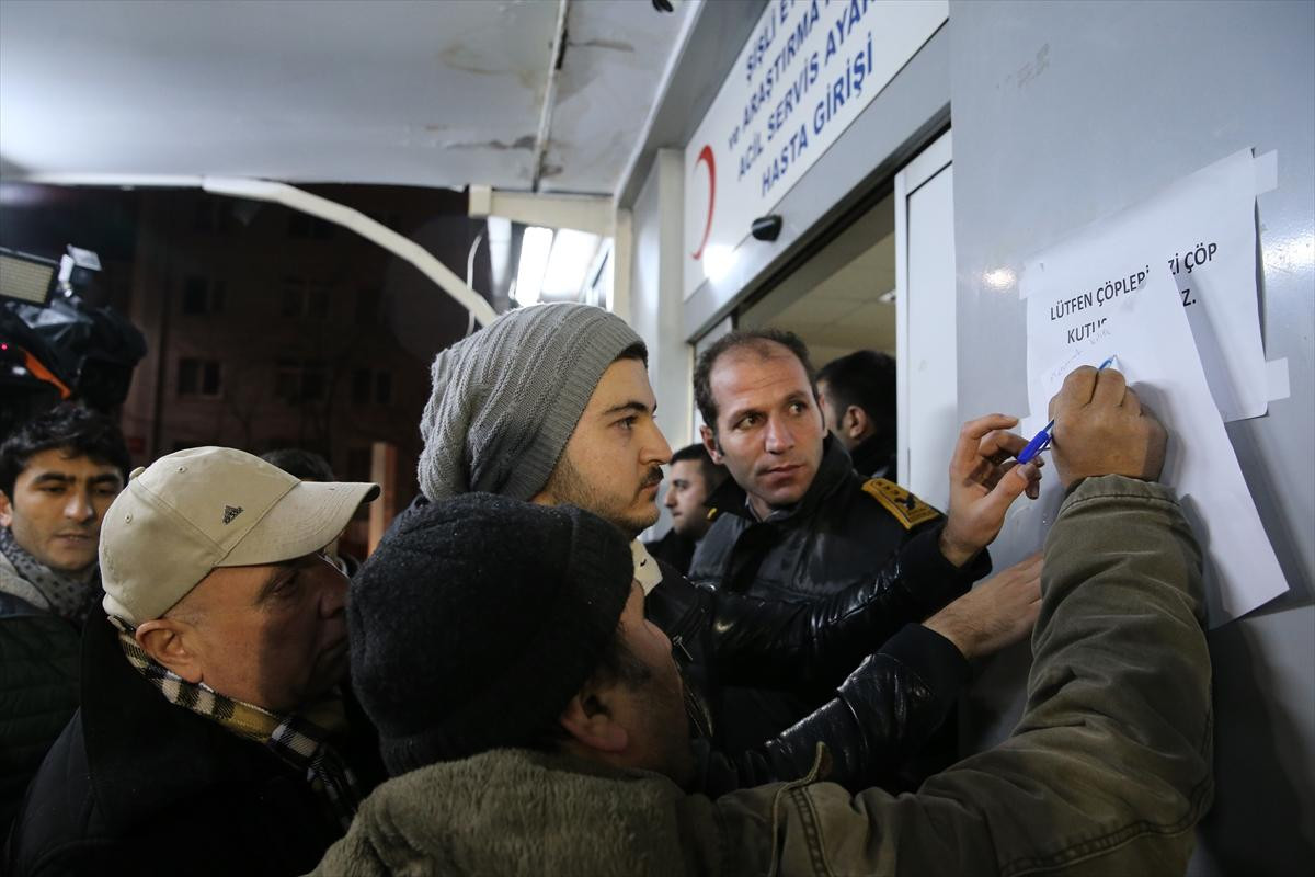 Saldırının ardından acı bekleyiş sürüyor