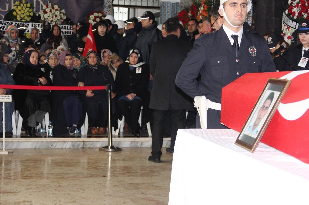 Şehit polis Burak Yıldız'a veda