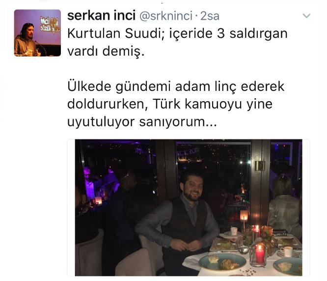 Reina saldırısında yaralanan Amerikalının görüntüleri