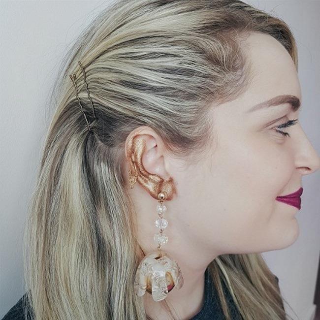 2017'nin trendi: Kulak makyajı