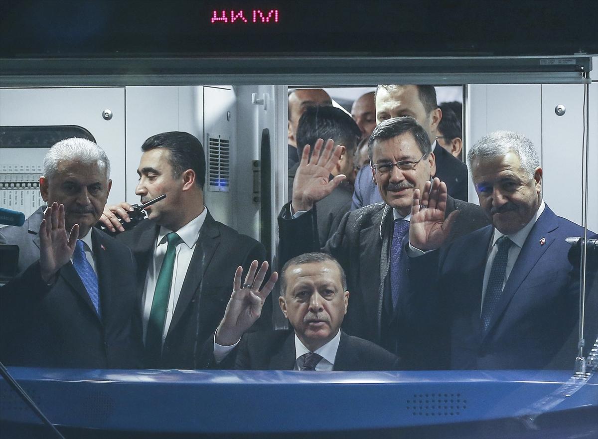 Keçiören Metrosu açıldı
