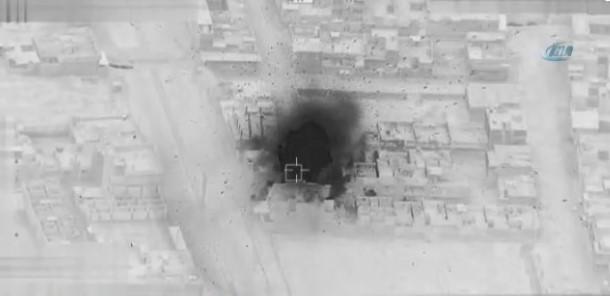 Fırat Kalkanı'nda 12 DEAŞ hedefi vuruldu