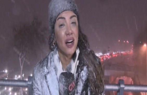 Kanal D muhabiri Fulya Öztürk'ün zor anları