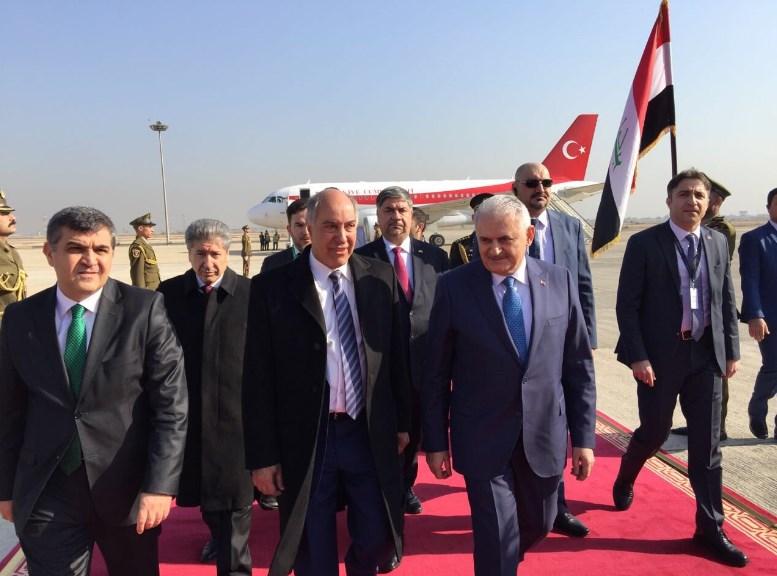 Başbakan Binali Yıldırım Irak'ta