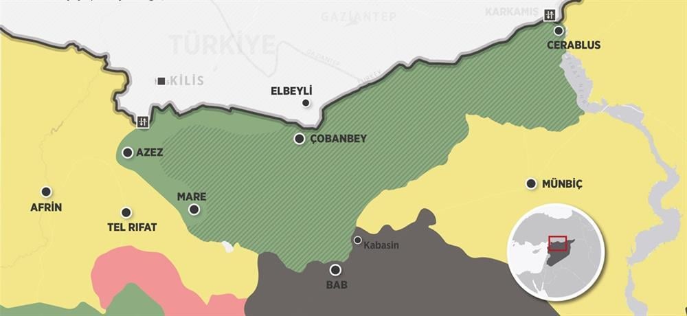 El Bab sonrası Münbiç planı görüşülüyor