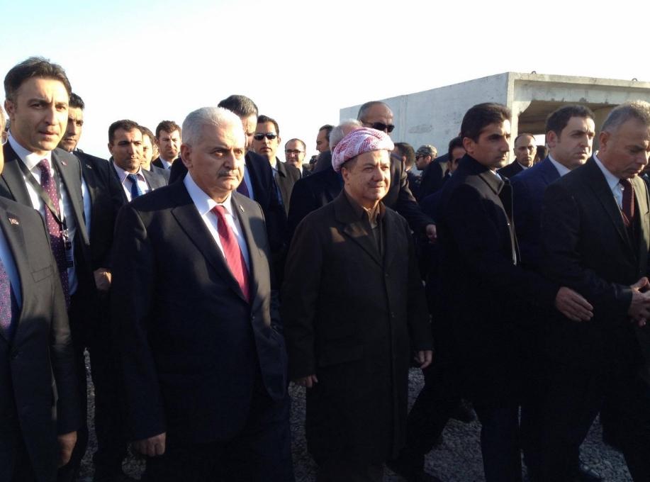 Başbakan Yıldırım'dan peşmerge ziyareti