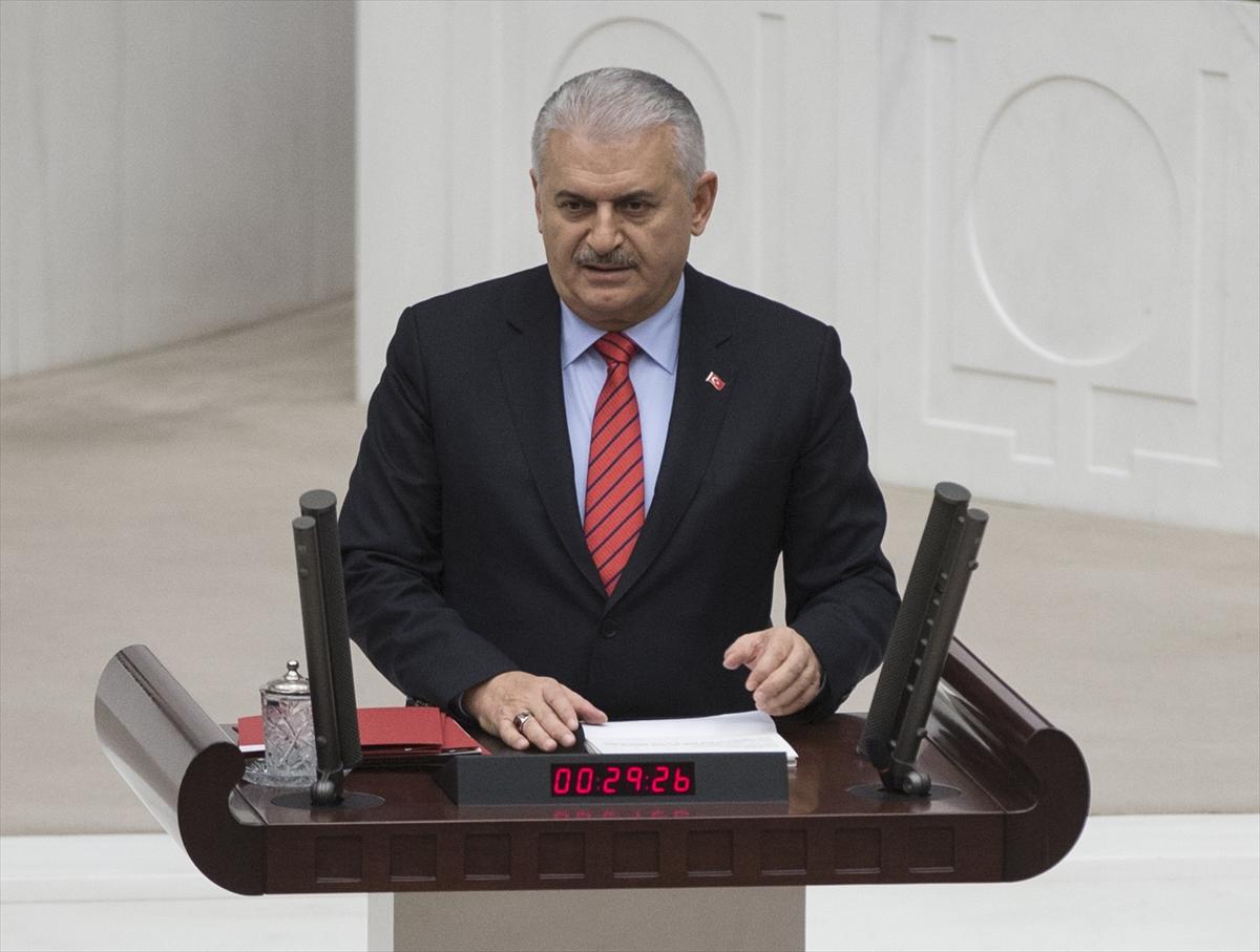 Başbakan'dan Meclis'te Anayasa değişikliği konuşması