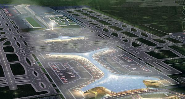 Üçüncü Havalimanı inşaatında çalışmalar devam ediyor