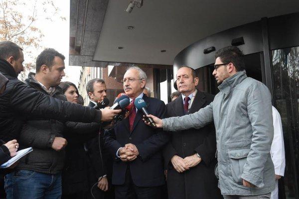 Kılıçdaroğlu TBMM Başkanı Kahraman'ı ziyaret etti