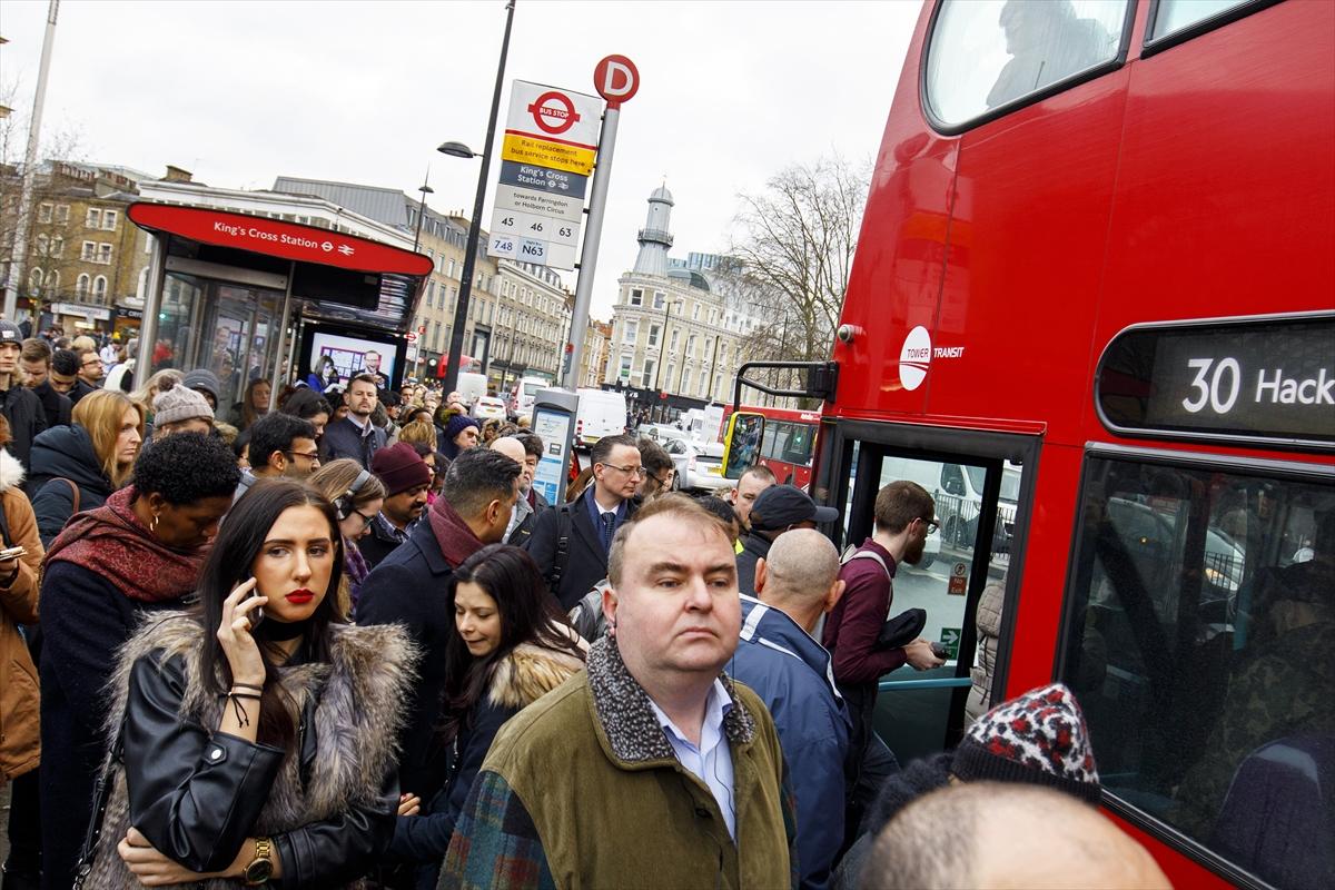 Londra'da metro krizi