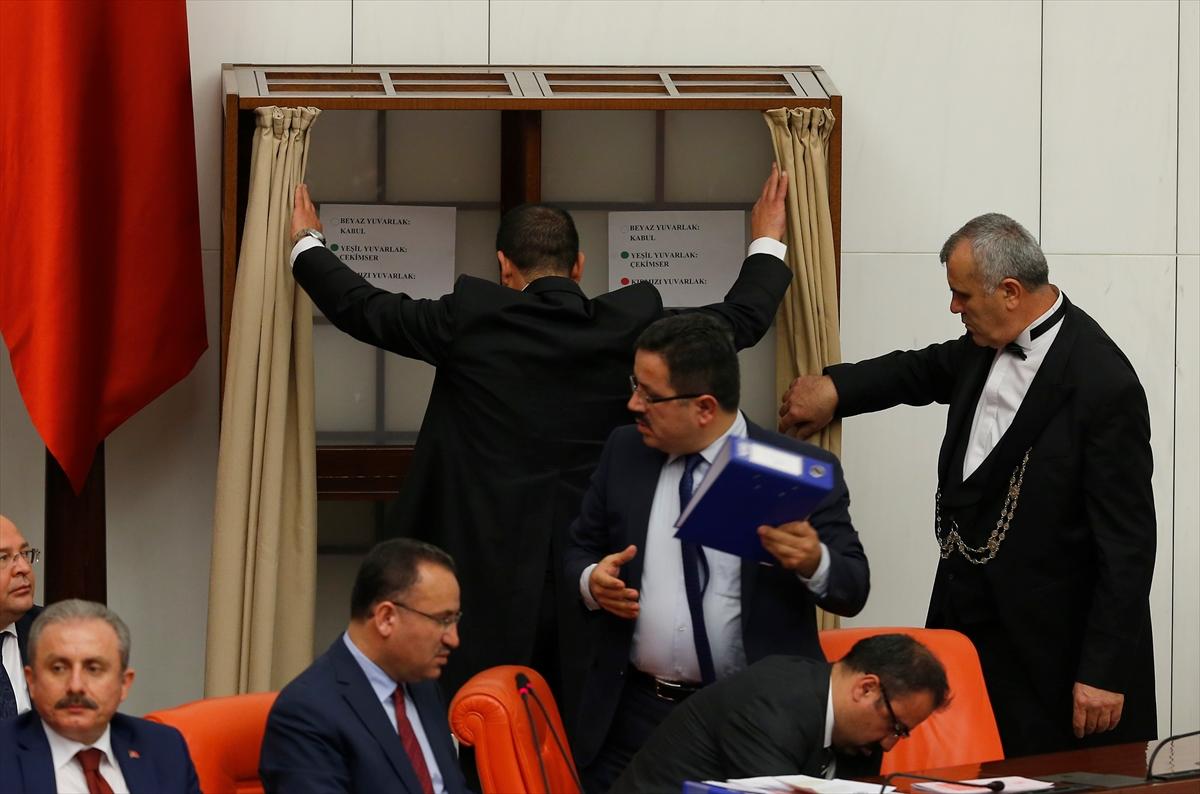 Genel Kurul'da oy verme işlemi tamamlandı