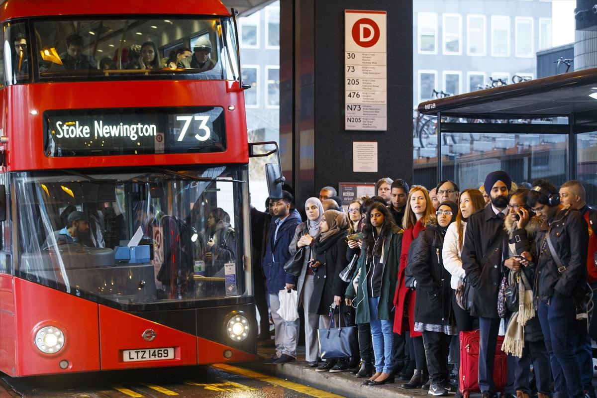 Londra'da metro krizi