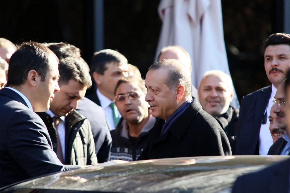 Cumhurbaşkanından Meclis Başkanına ziyaret