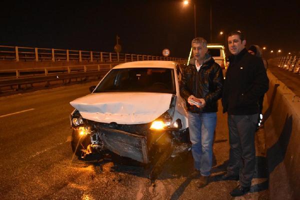 İzmir'de buzlanma kazaları