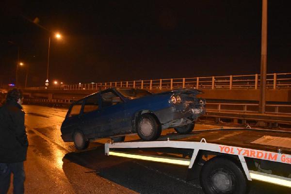 İzmir'de buzlanma kazaları