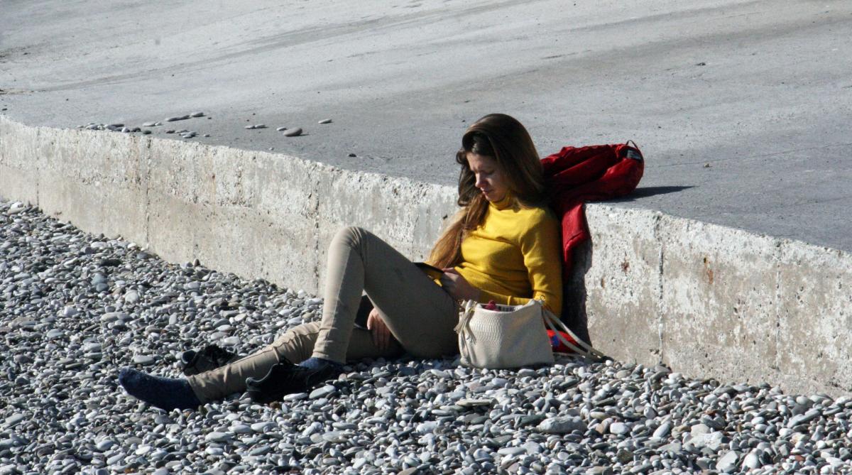 Antalya'da kış güneşi