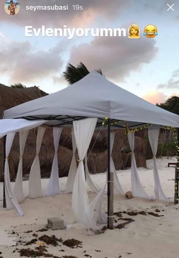 Şeyma Subaşı'dan evlilik paylaşımı