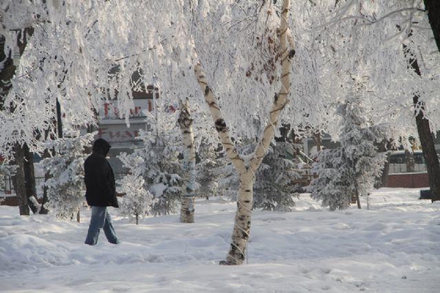 Ardahan'da hava eksi 32 derece