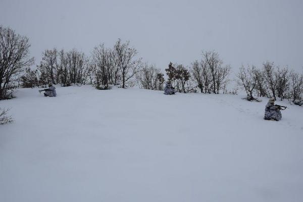 Mehmetçik'ten ağır kış şartlarında operasyon