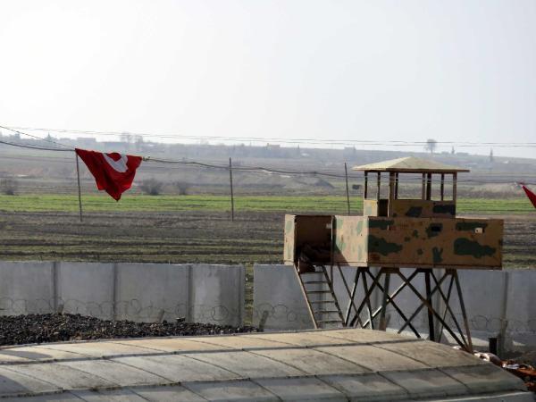 Akçakale sınırına duvar örüldü