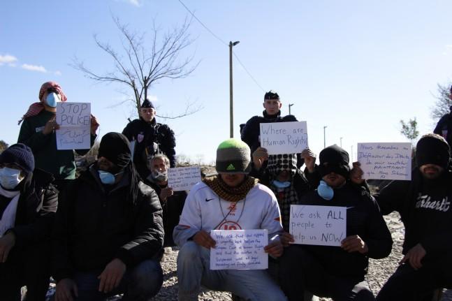 Fransa polisi göçmenlere nefes aldırmıyor