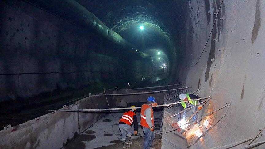 Kop Tüneli'nde çalışmalar devam ediyor