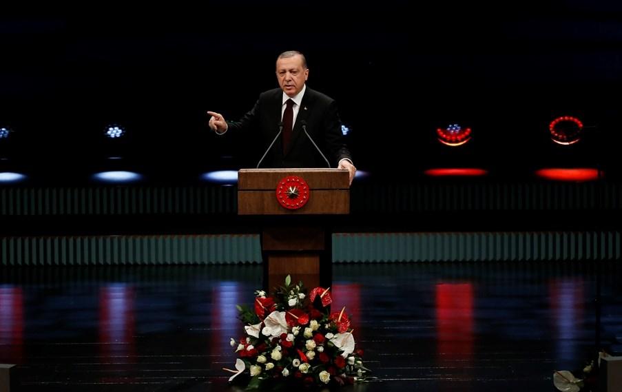 Cumhurbaşkanı Erdoğan Beştepe'de