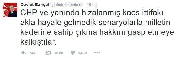 Devlet Bahçeli'den CHP'ye anayasa tepkisi