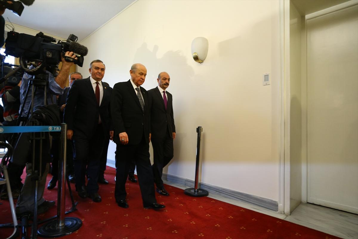 Kılıçdaroğlu ve Bahçeli görüştü