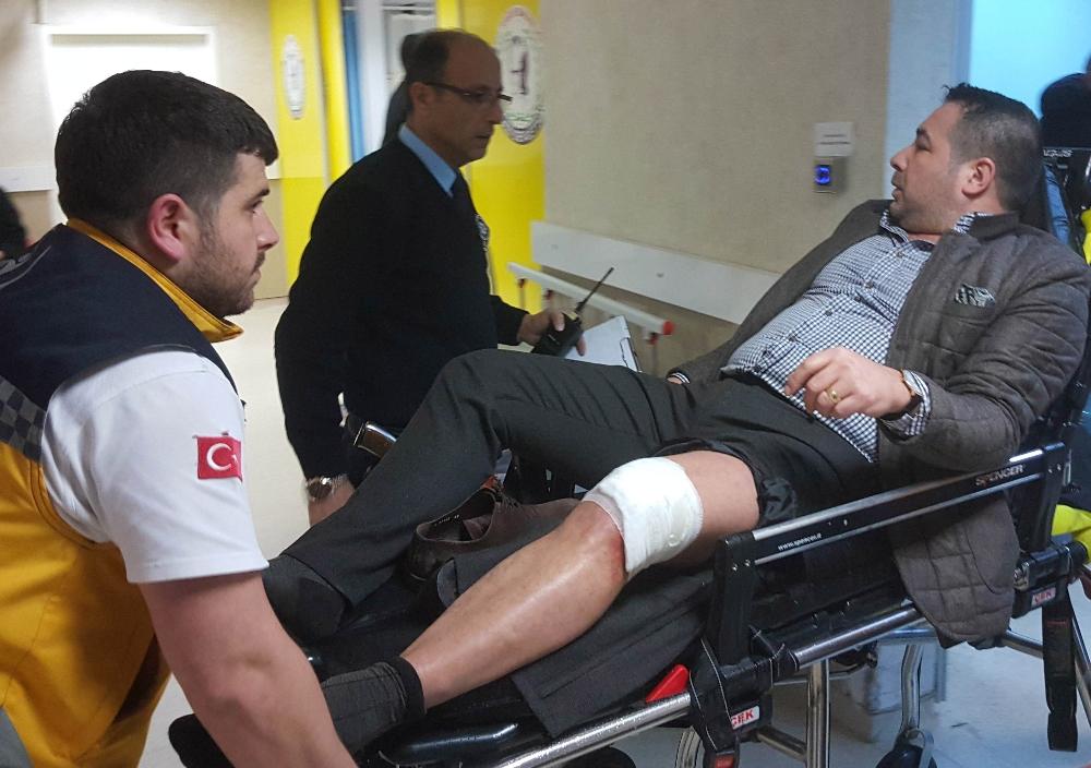 Samsun’da iş adamının talihsizliği