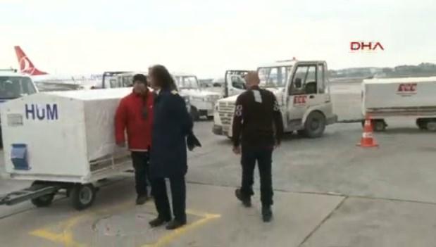 Uçak kazasında ölen mürettebatın cenazesi İstanbul'da