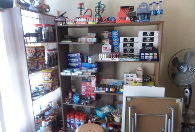 İzinsiz satışı yapılan açık tütünlere el konuldu